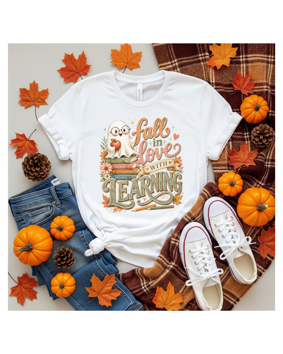 Fall Into Learning T-shirt