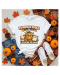 Pumpkin Spice & Lesson Plans -Short Sleeve T-shirt