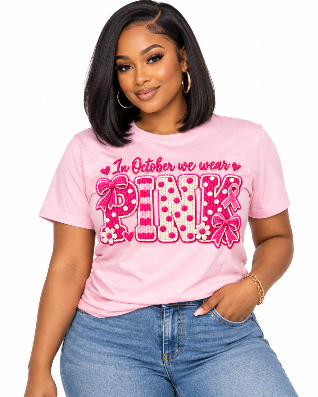 In October We Wear Pink- Breast Cancer Awareness