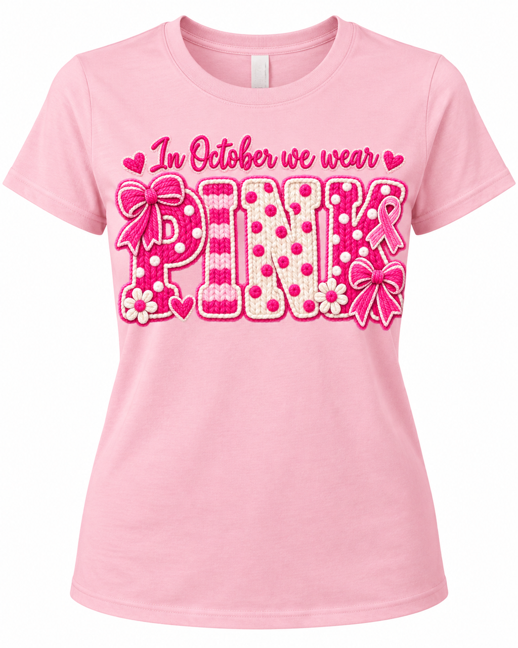 In October We Wear Pink- Breast Cancer Awareness
